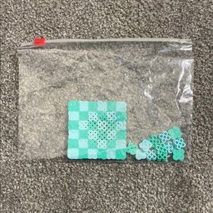 Green and Blue mini checkerboard